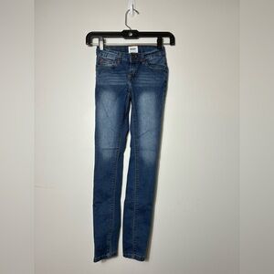Hudson Jeans Girls Sz 10 Slim Leg Ajustable Waist Mid‎ Wash School Play